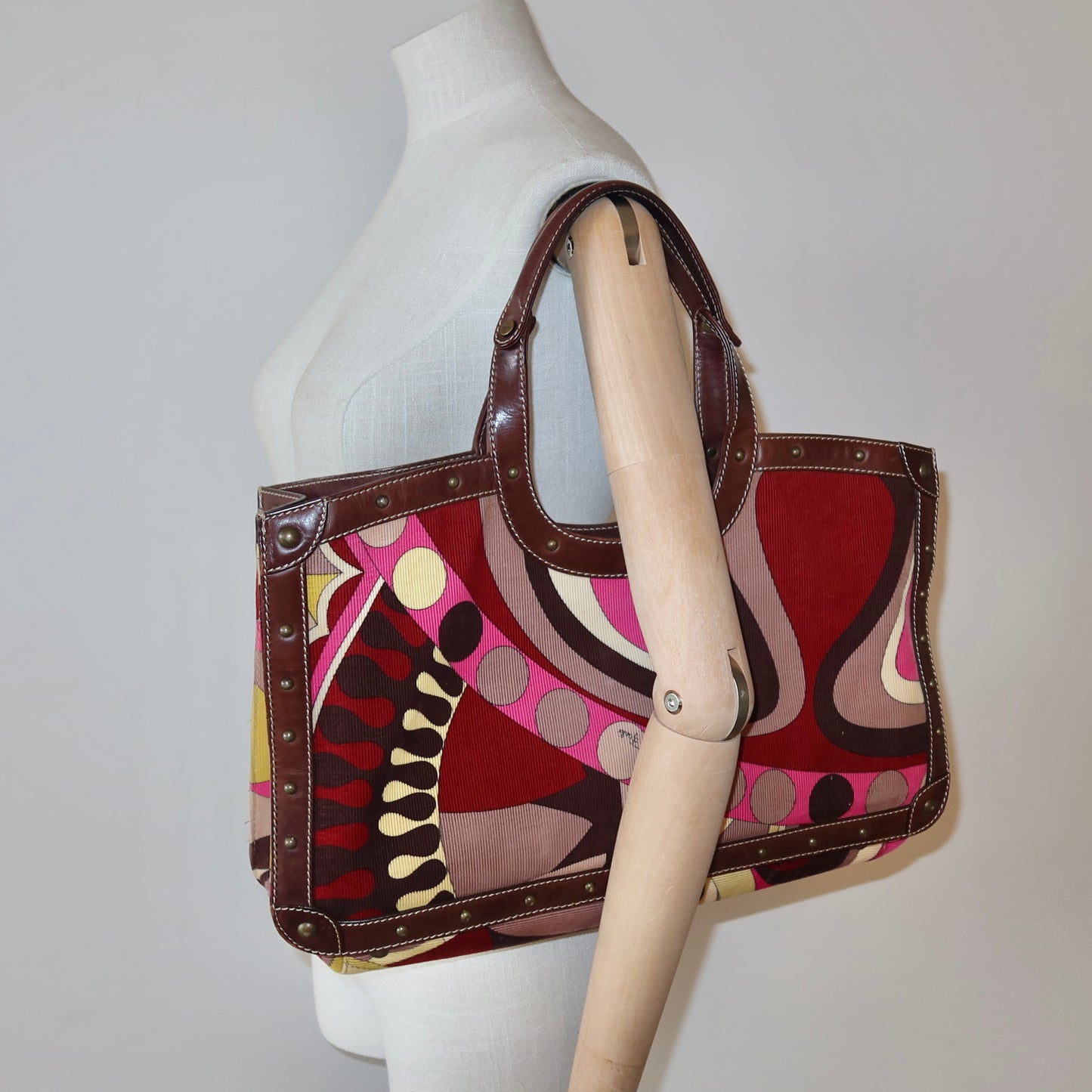 Emilio Pucci Corduroy Bag