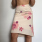 DKNY Flower Print Midi Skirt