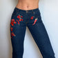 Moschino Chilli Embroidered Capris