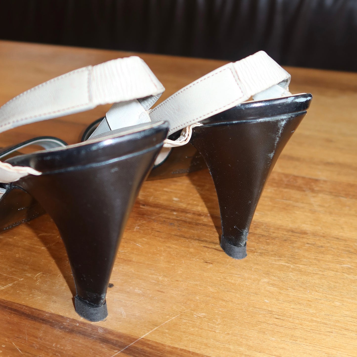 Miu Miu SS2001 Colour Block Heels (37.5)