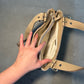 John Galliano Cowhide Buckles Shoulder Bag