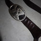 YSL AW2003 Brown Leather Belt (Unisex)