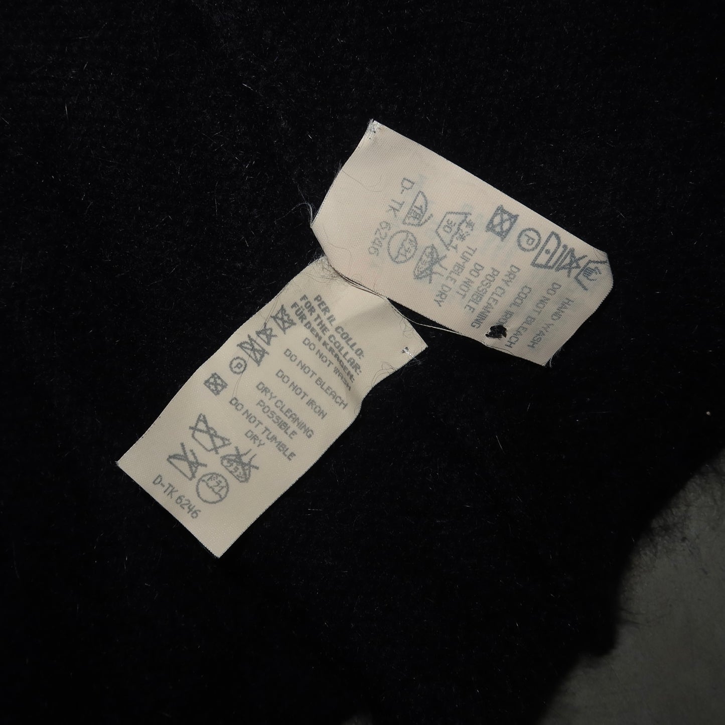 Emporio Armani Ostrich Feather Trim Cardigan