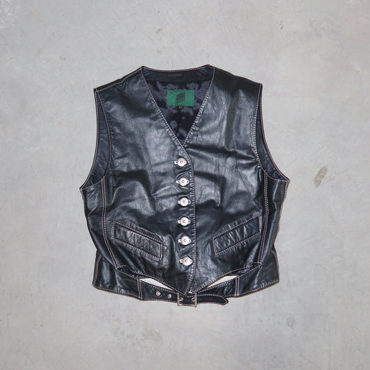 Jean Paul Gaultier Leather Waistcoat