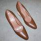 Marni Brown Leather and Woode Heels