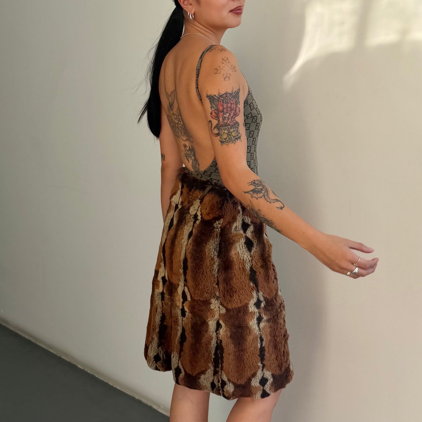 Fendi Zucca Print Monogram Swimsuit