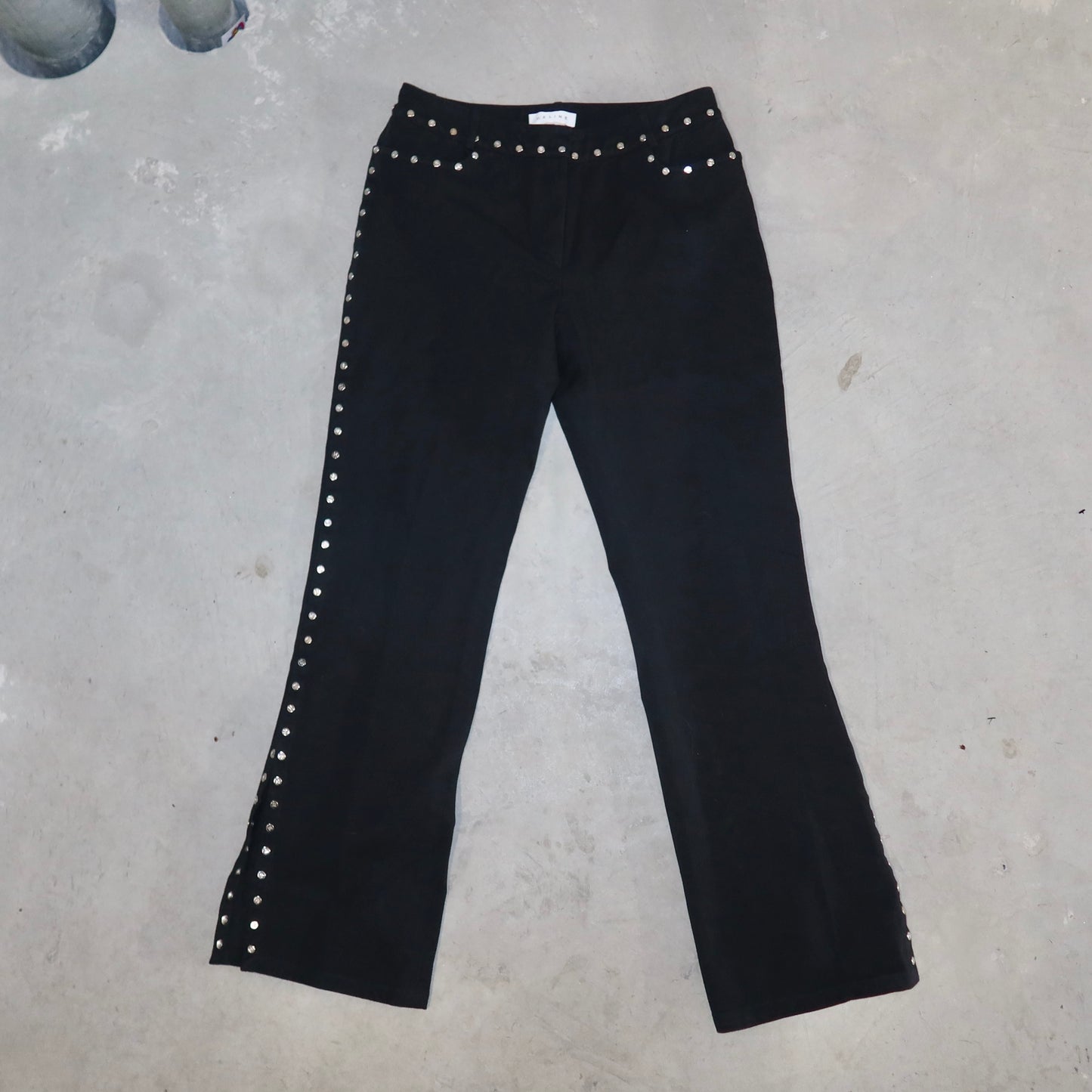 Celine Bootcut Popper Jeans