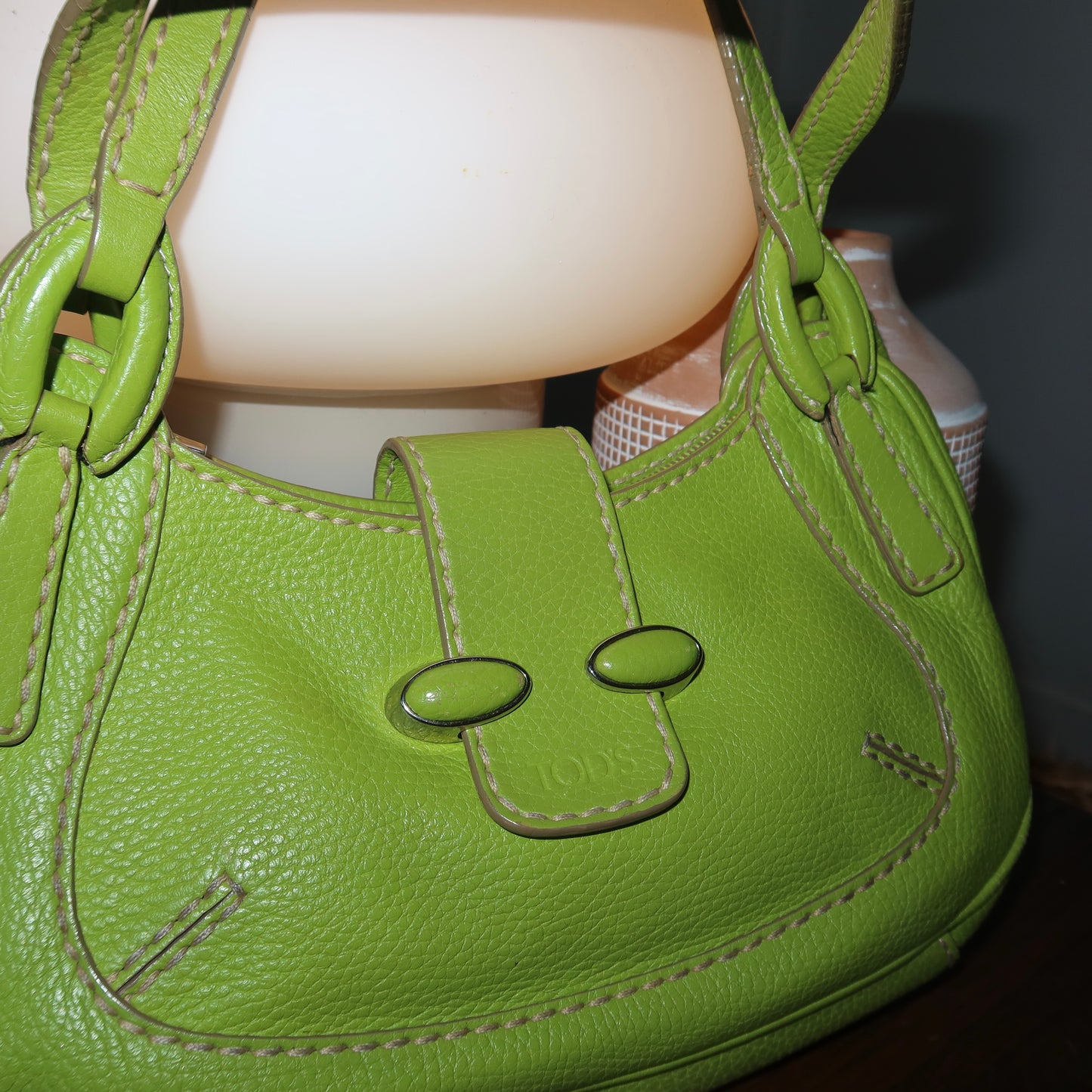 Tod’s Green Leather Bag