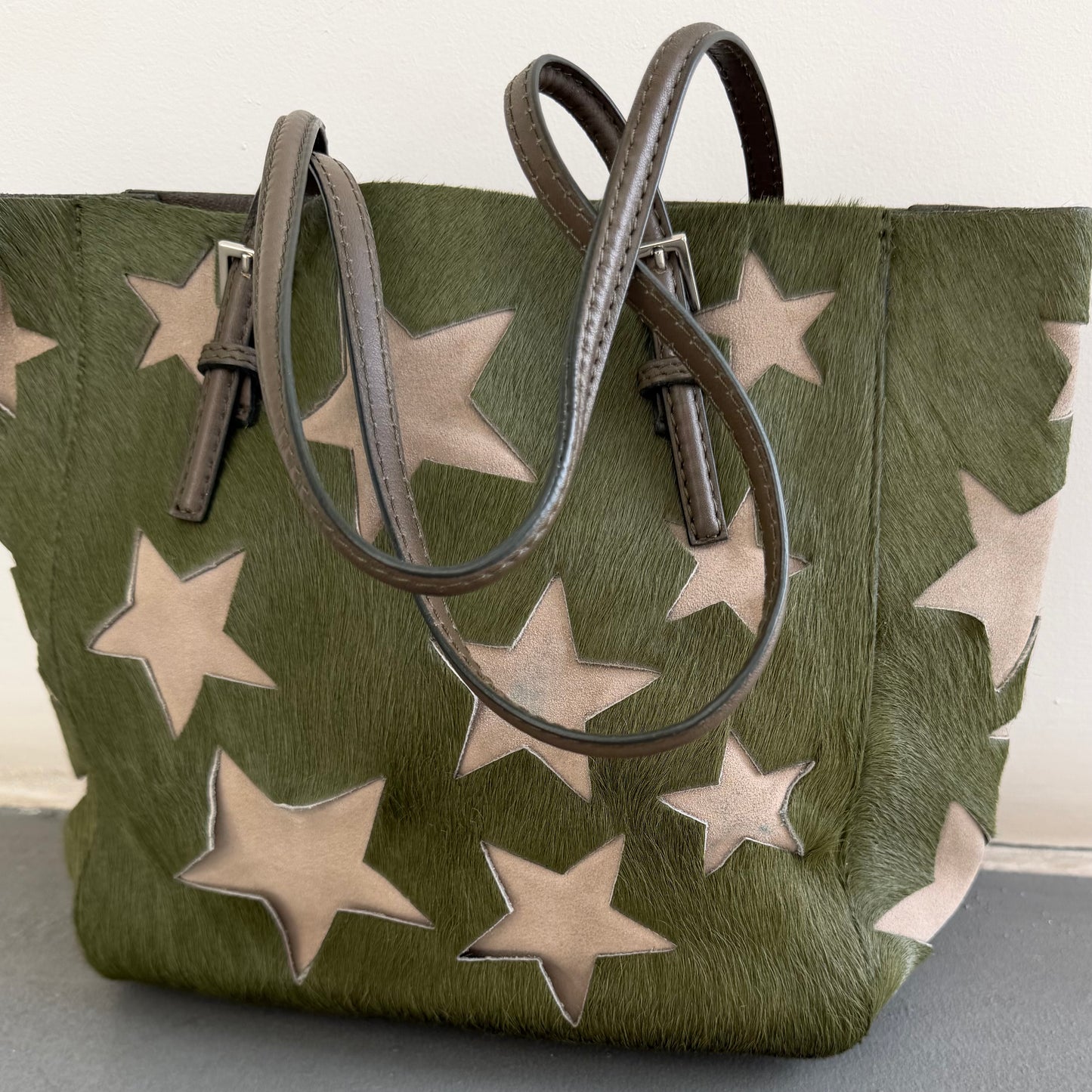 Vintage Italian Cowhide Bag