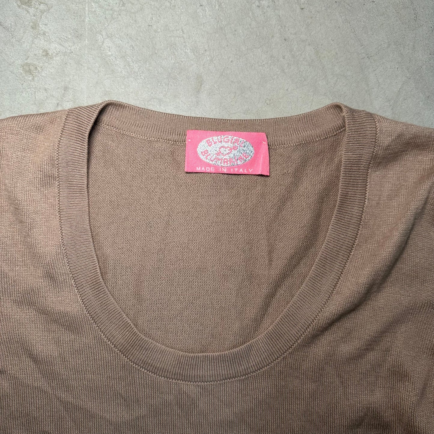 Blugirl Brown Knit Tee