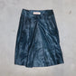 Marni Blue Cowhide Skirt