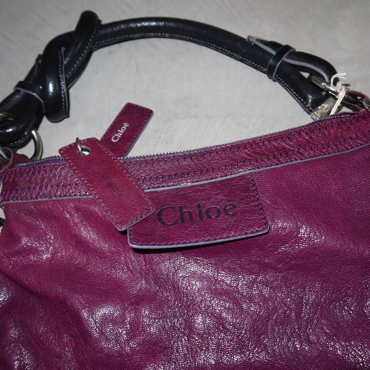 Chloé SS2008 Purple Leather Bag