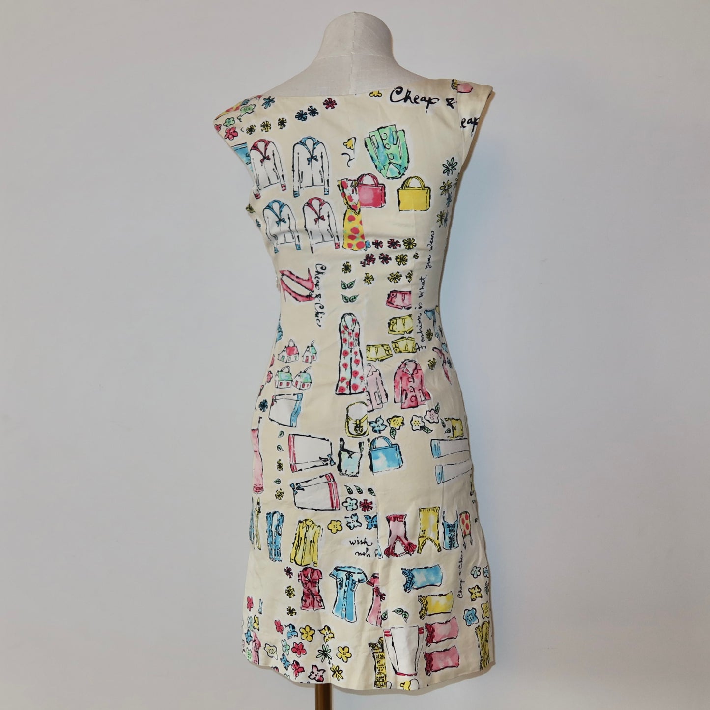 Moschino “Laundry” Dress