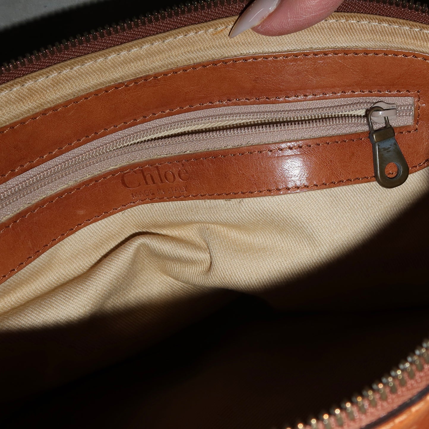 Chloé AW2003 Large Leather Camera Bag