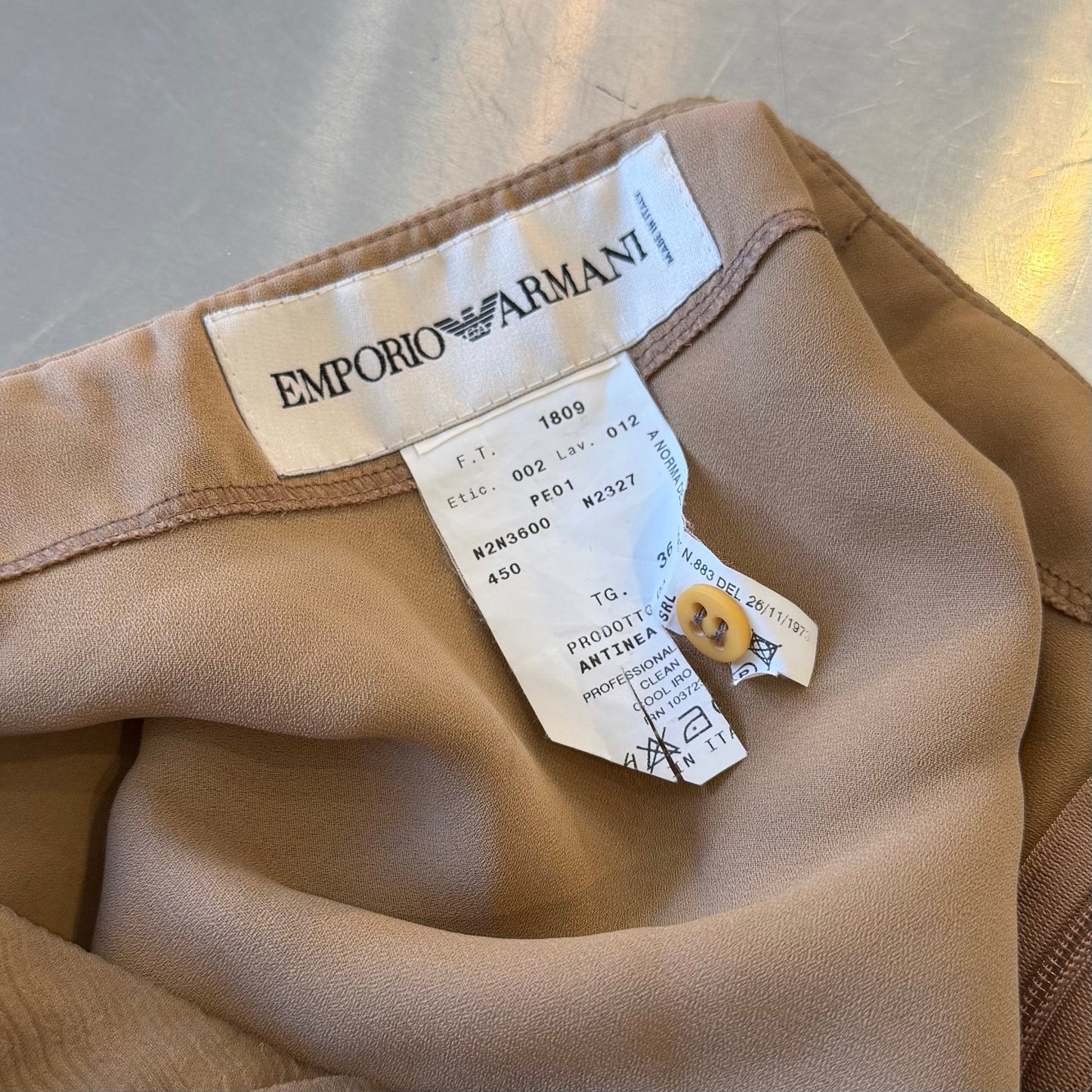 Emporio Armani Silk Skirt
