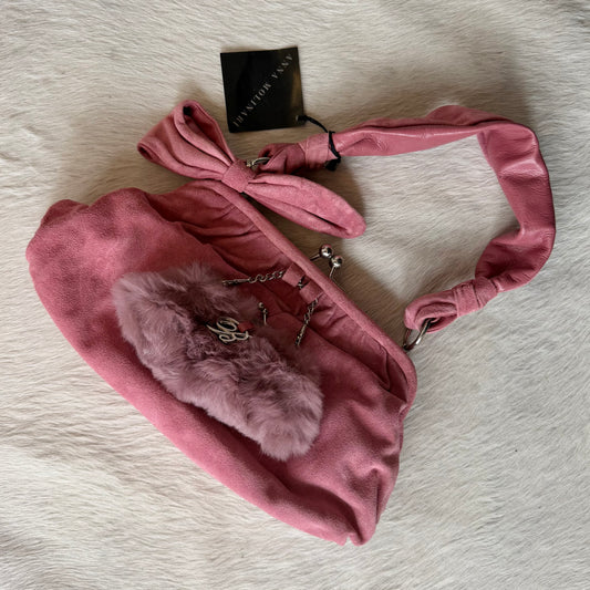 Anna Molinari Suede Bag