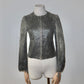 Emporio Armani SS2003 Grey Leather Jacket