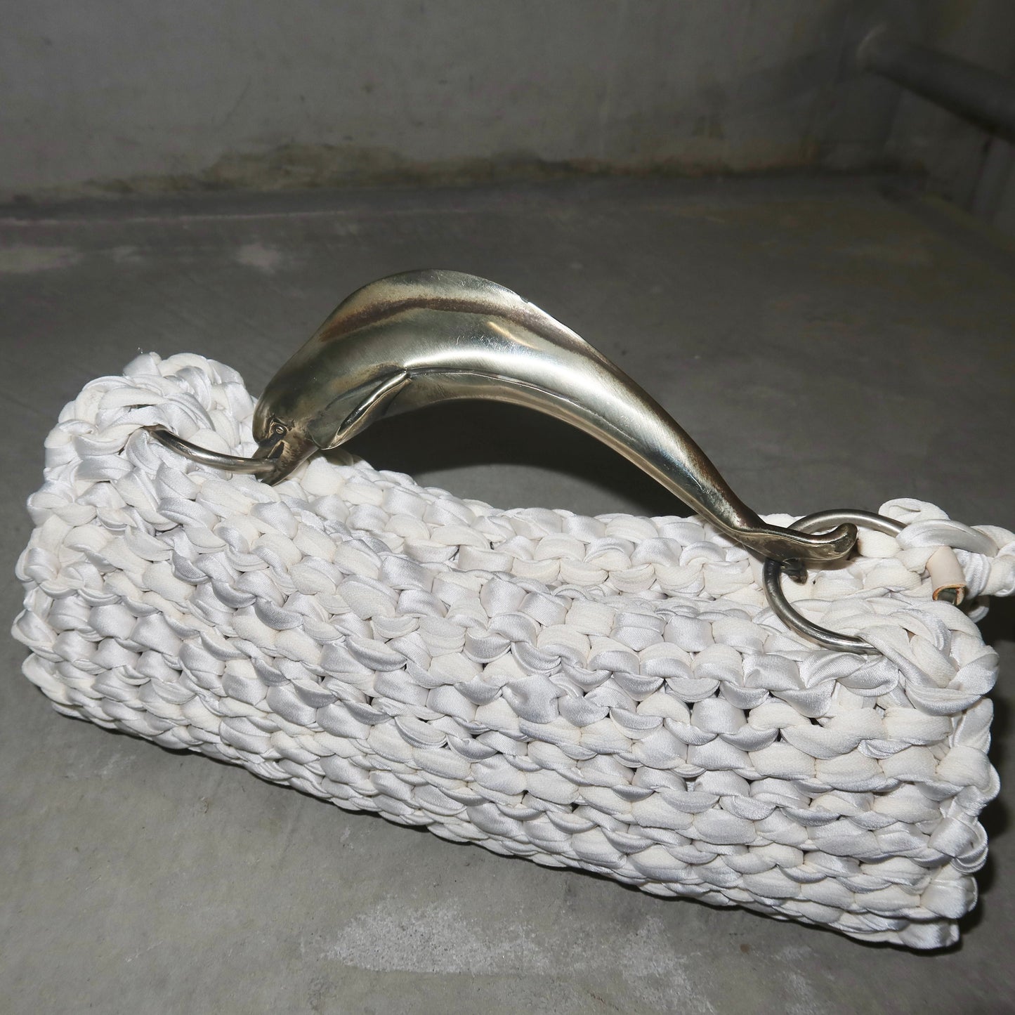 Giorgio Armani SS2004 Dolphin Handle Clutch