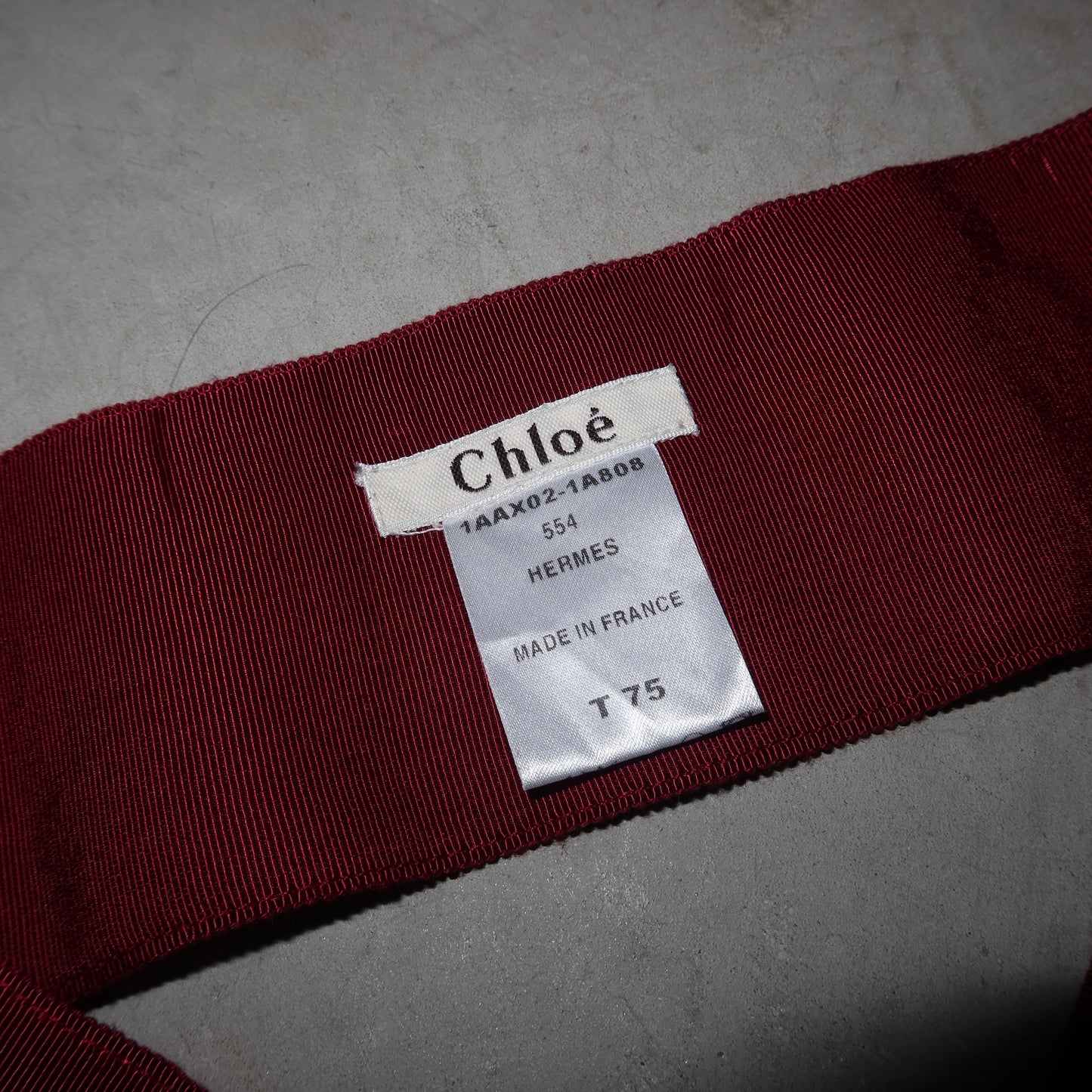 Chloé AW2001 Sash Belt