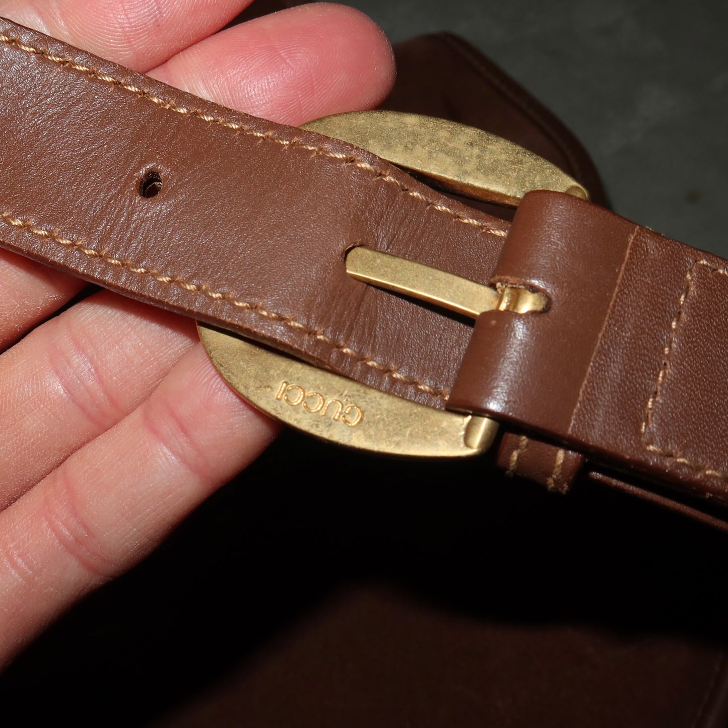 Gucci Suede Crossbody