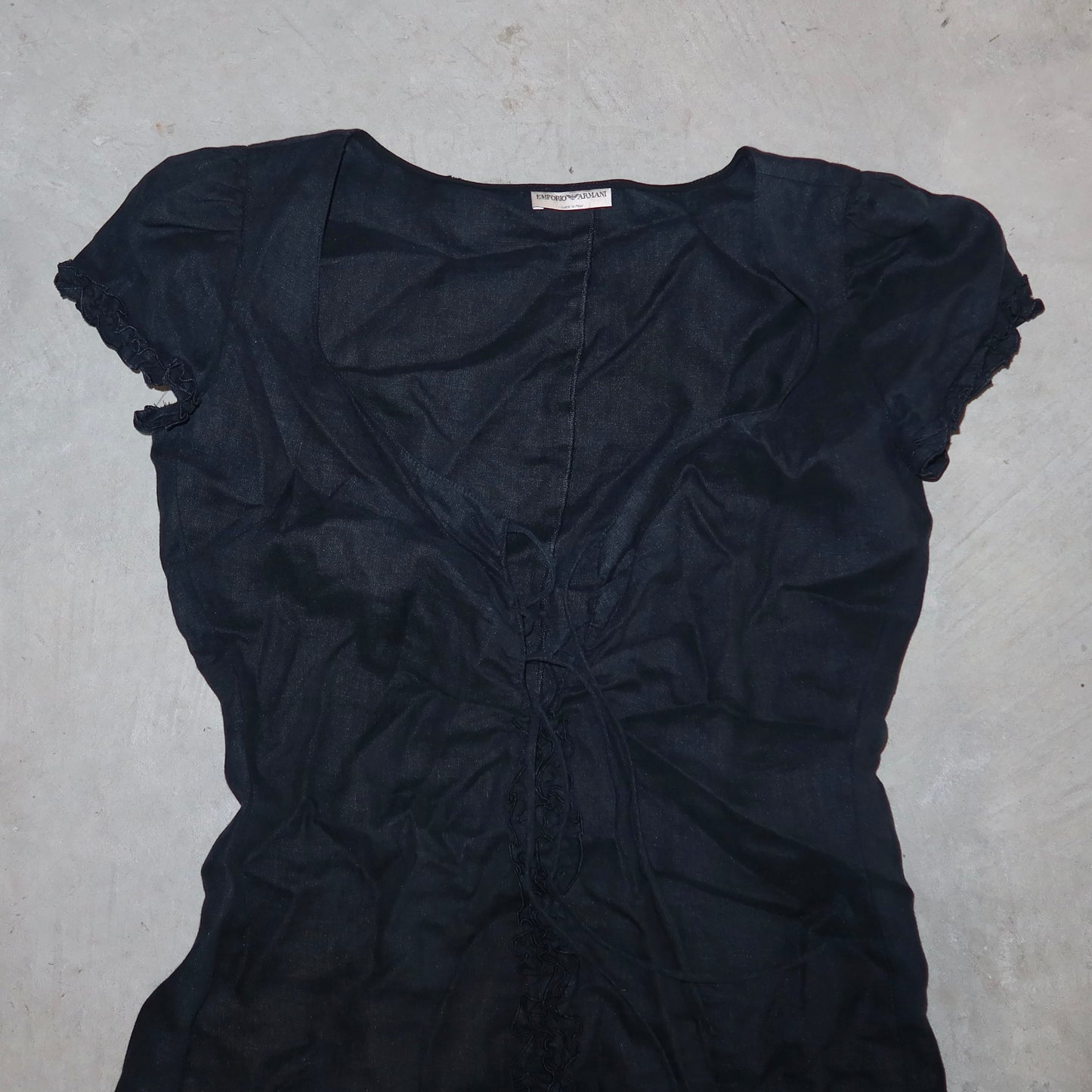 Emporio Armani SS2002 Linen Dress