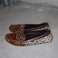 Gucci Leopard Print Cowhide Loafers (38-39)