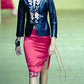 Blumarine SS2000 Red Skirt