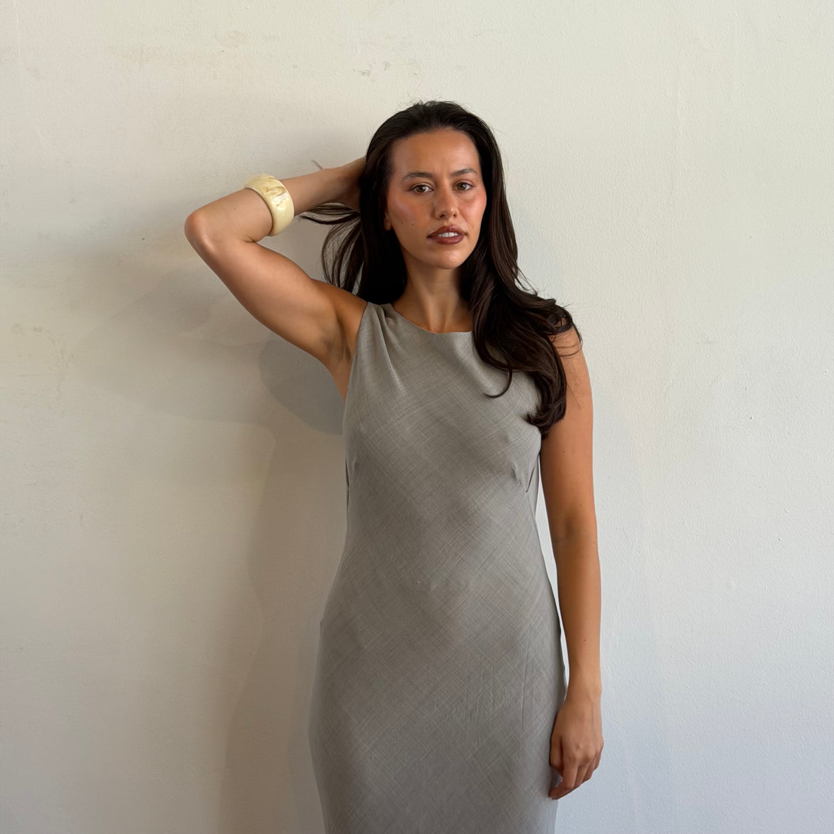 Alberta Ferretti Wool Dress
