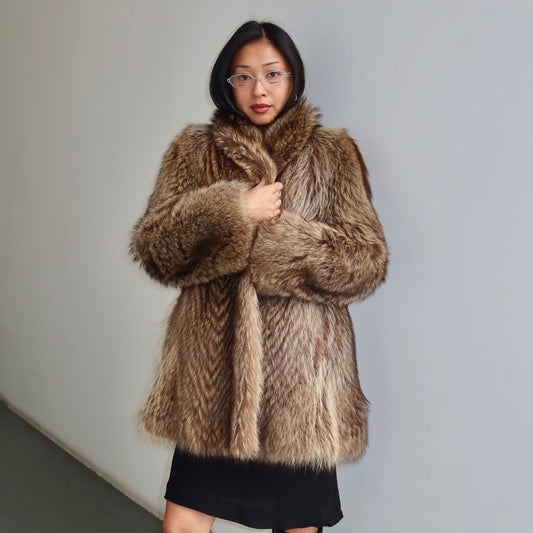 Vintage Real Fur Coat