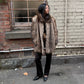 Vintage Raccoon Fur Coat