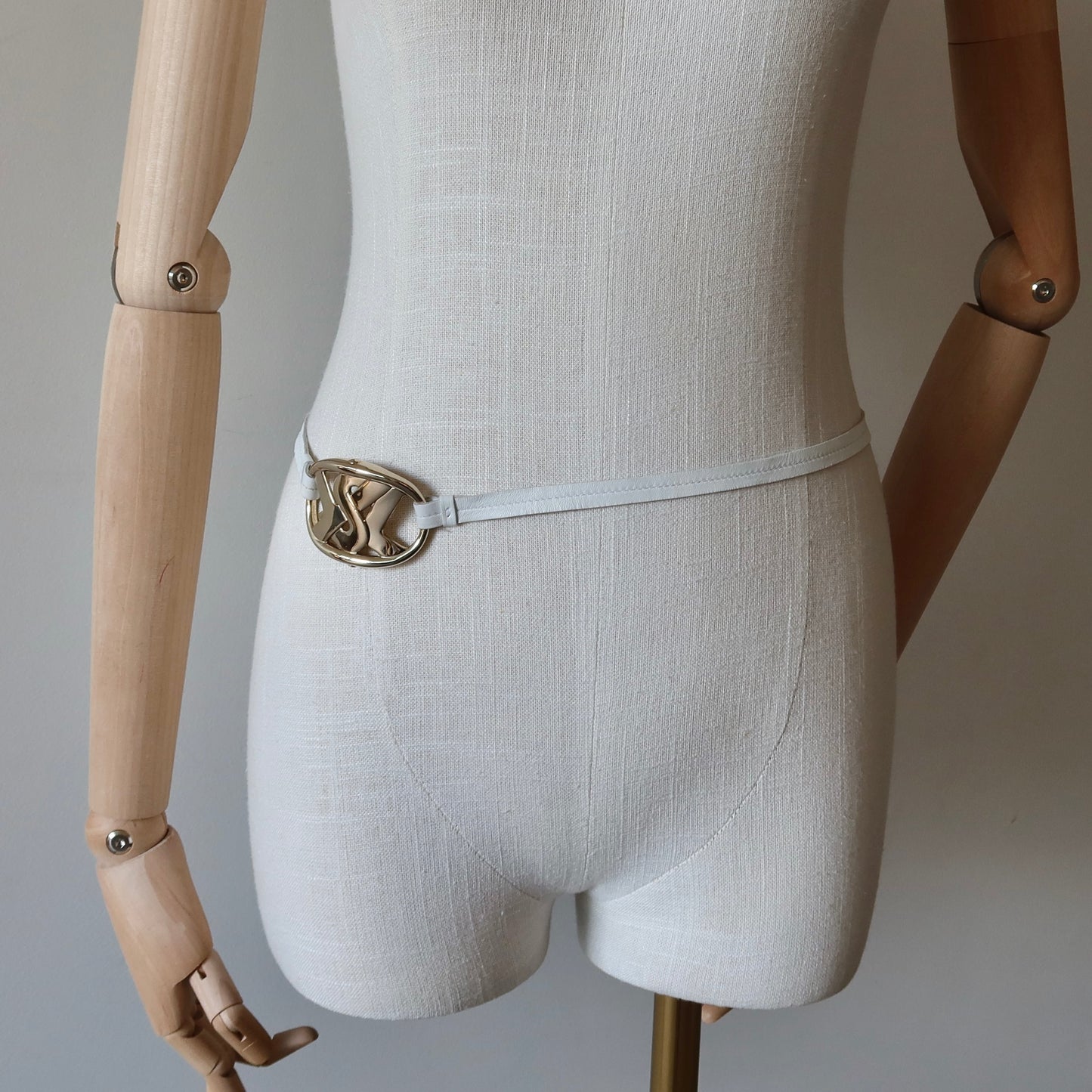 YSL AW2003 Leather Belt