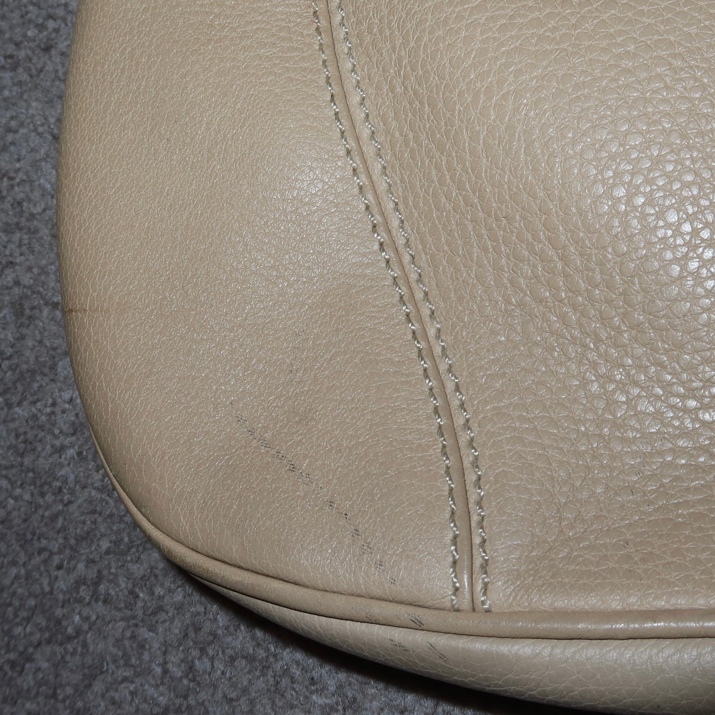 Prada SS2003 Cream Leather Bag