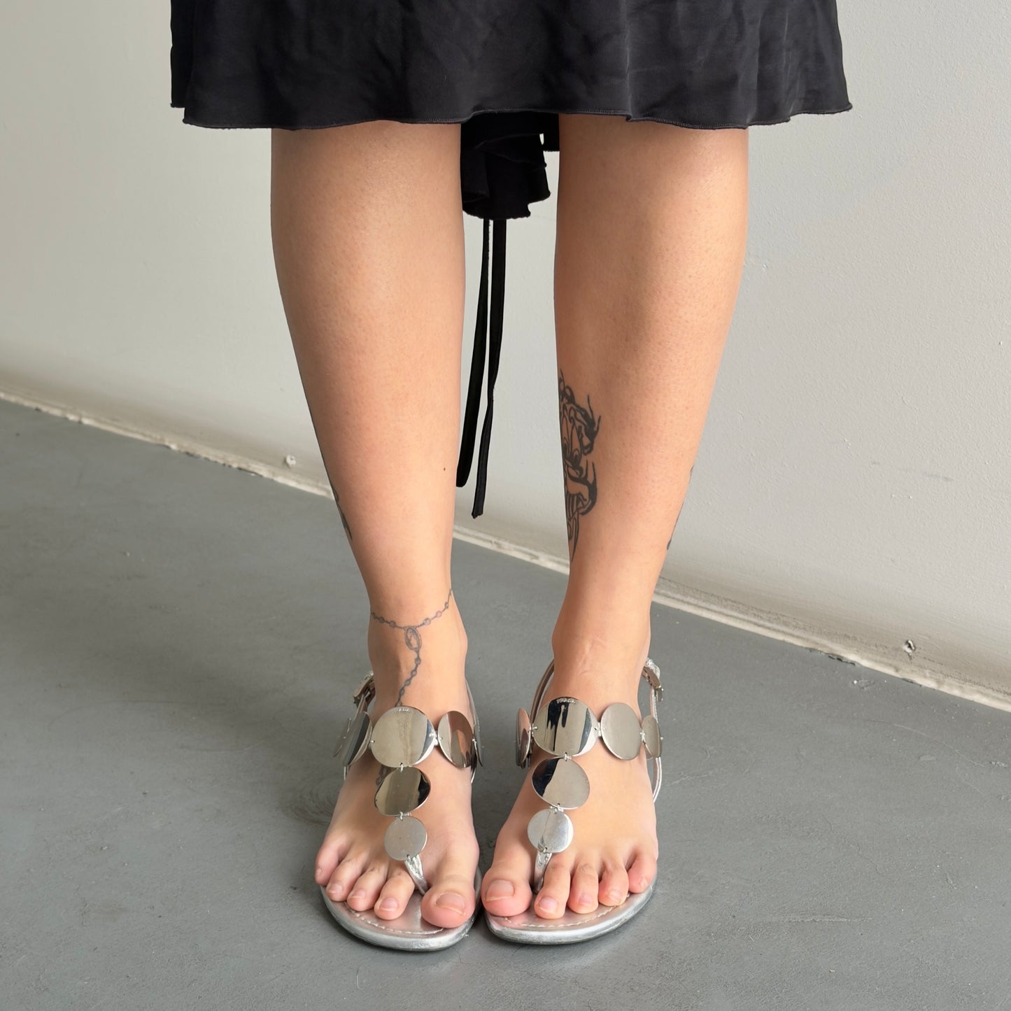 Prada Mirror Wedges (37.5)