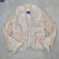 Burberry Shearling Coat and Skirt Set