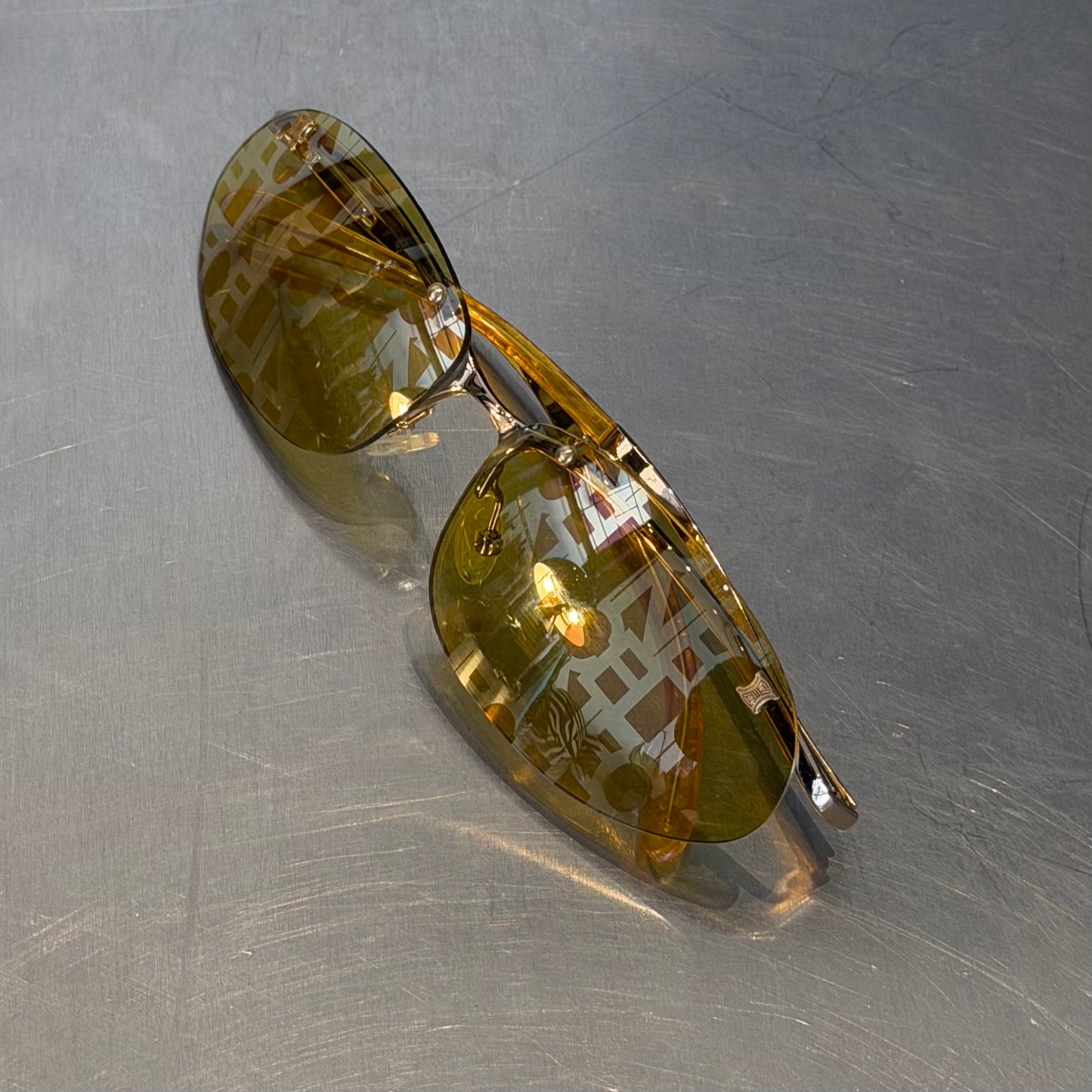 Celine Logo Lens Sunglasses