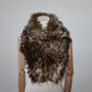Vintage Silver Fox Fur Collar