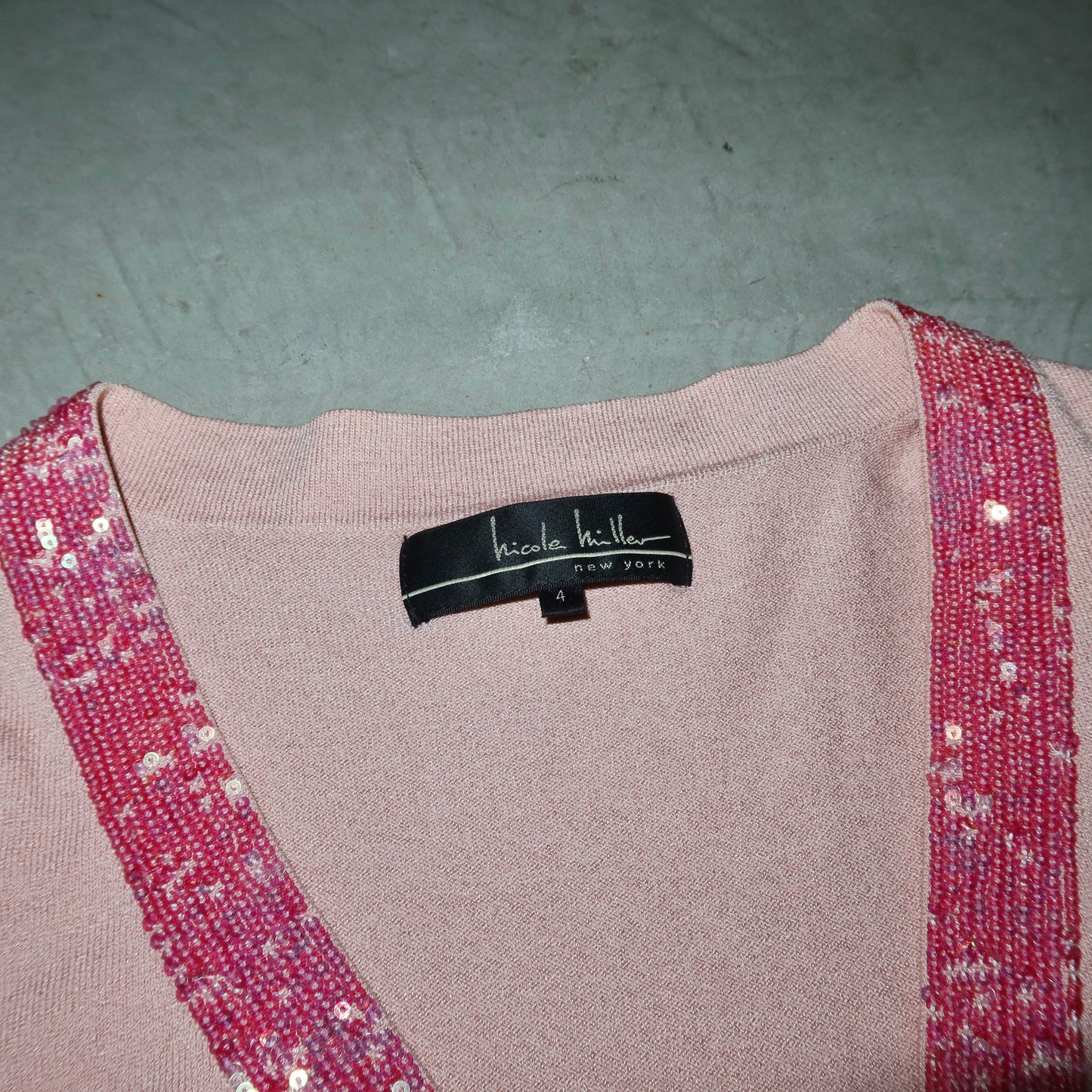 Nicole Miller Rabbit Fur Bolero