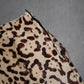 RED by Valentino Cowhide Leopard Print Mini Skirt