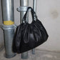 Gucci by Tom Ford Black Buckle Handle Bag