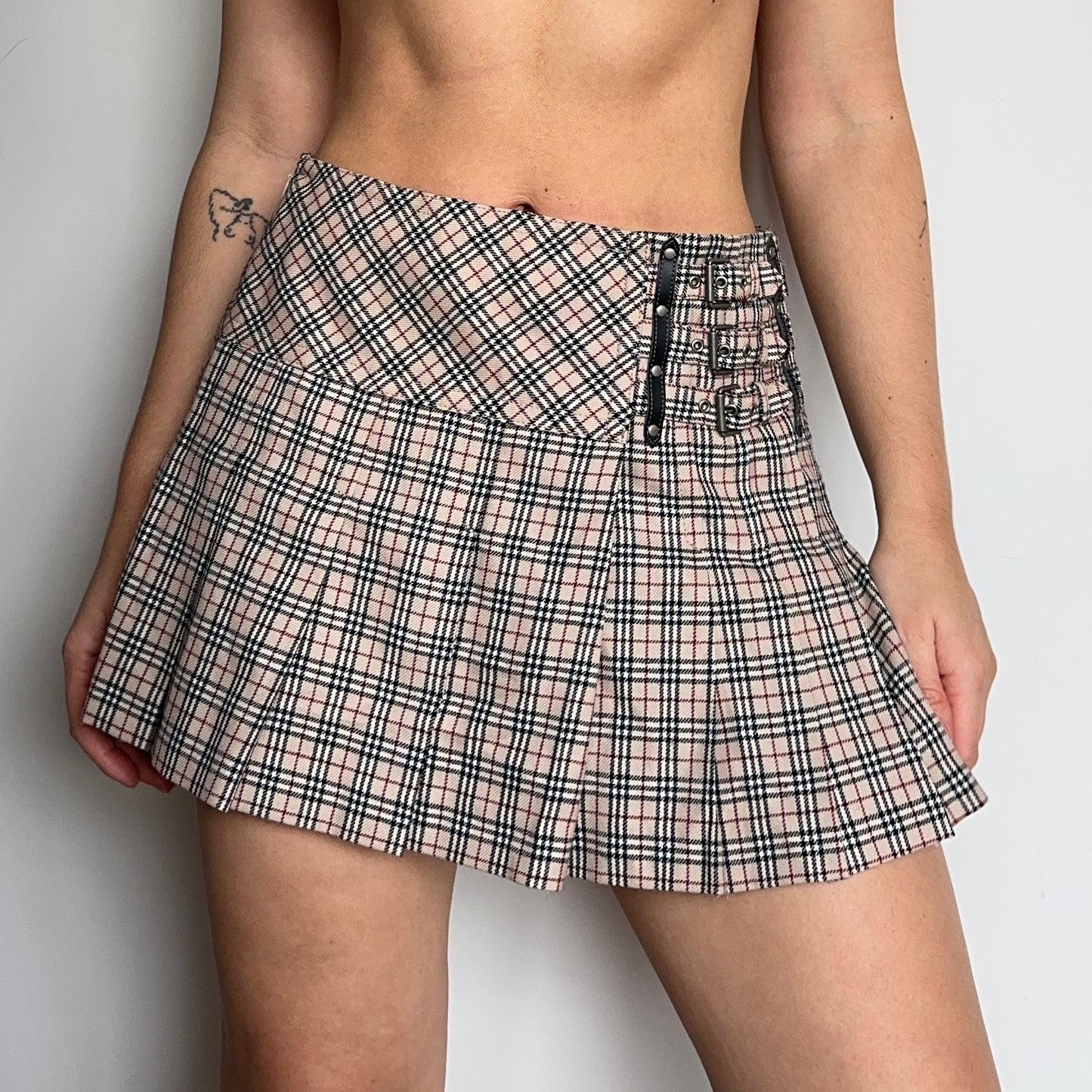 Burberry Nova Check Mini Skirt