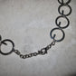 Gucci 90's Silver Chain Belt
