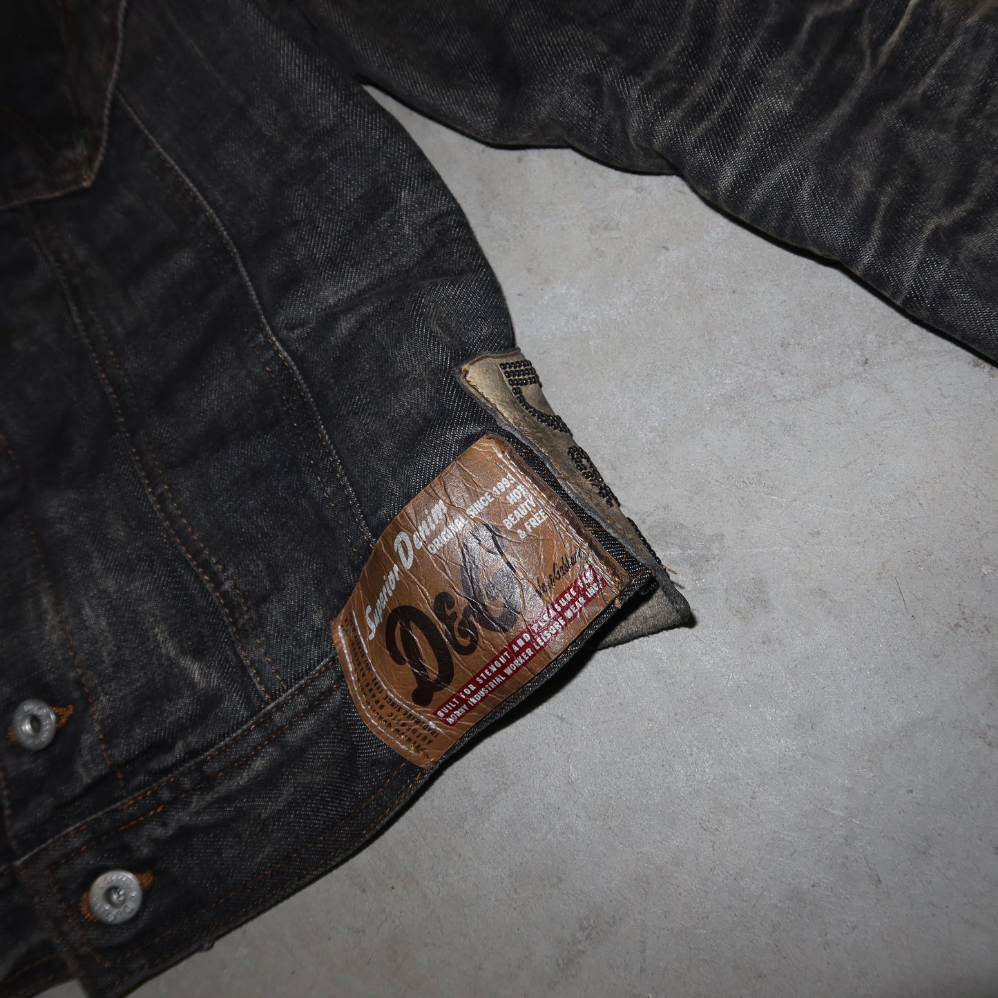 D&G Denim Patch Jacket