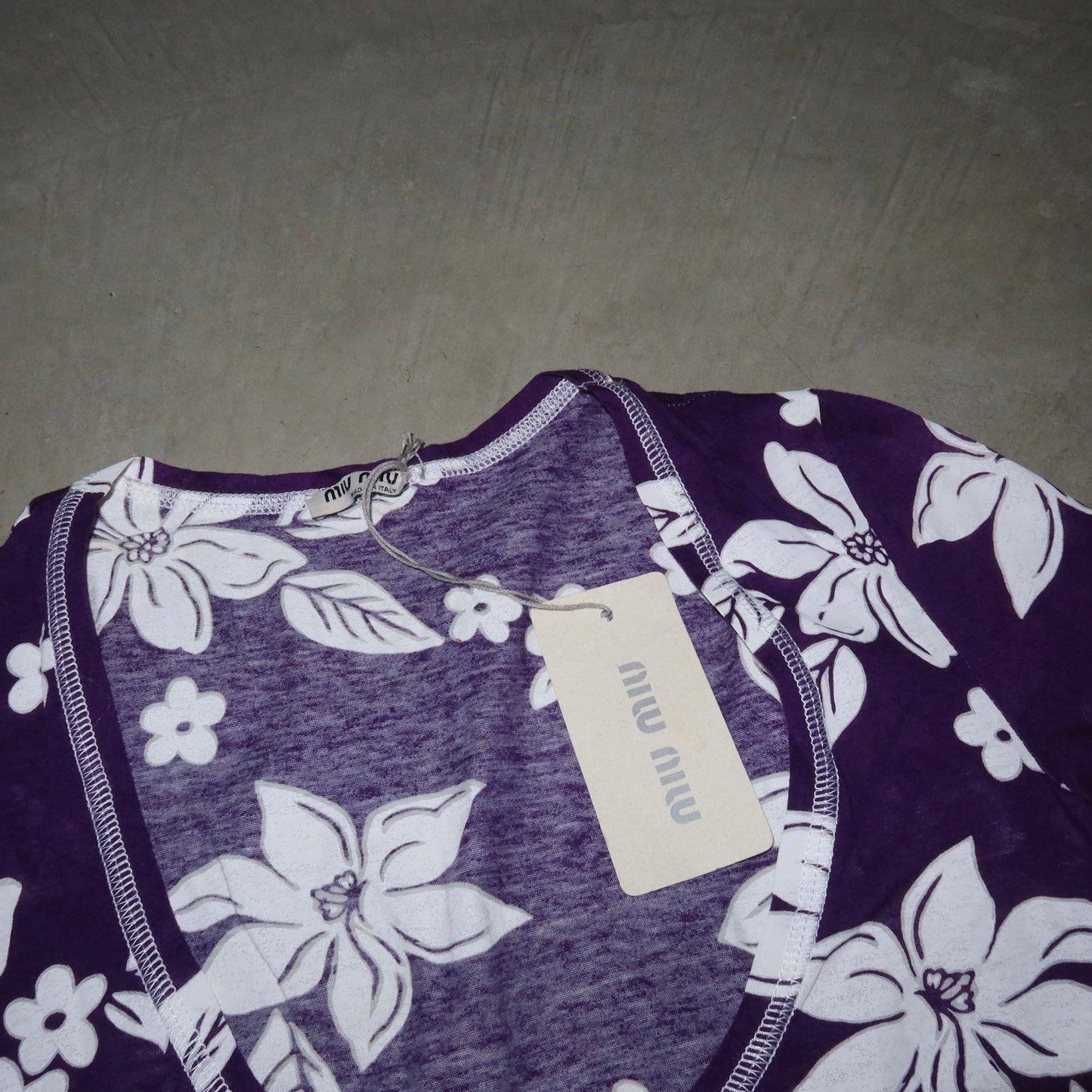 Miu Miu SS2003 Floral T-Shirt (BNWT)