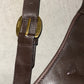 Gucci Brown Leather Horse-Bit Crossbody