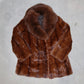 Vintage Brown Fur Coat