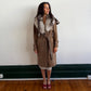 Vintage Suede Trench