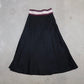 Chloé AW2001 Black Midi Skirt