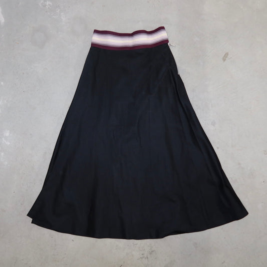 Chloé AW2001 Black Midi Skirt