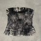 D&G Denim Acid Wash Corset