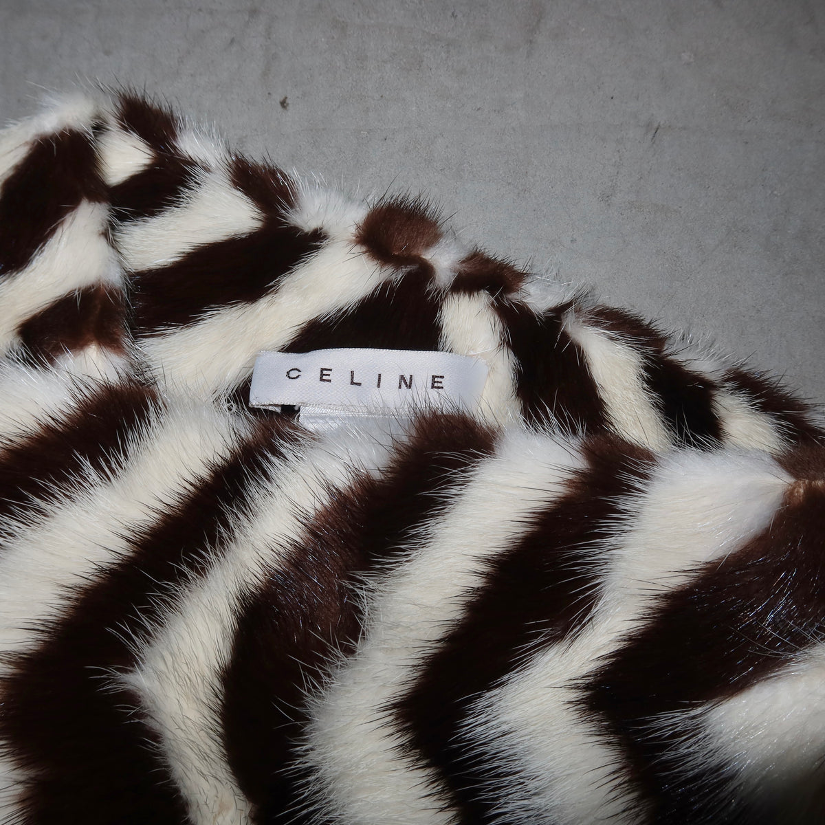 Celine Mink Fur Scarf